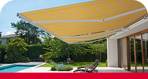 Wir bieten passgenaue Markisen für Ihre Terrasse oder Ihren Balkon